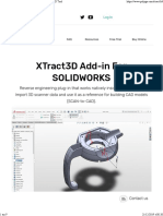 XTract3D Add-in for SOLIDWORKS- Scan-to-CAD Tool