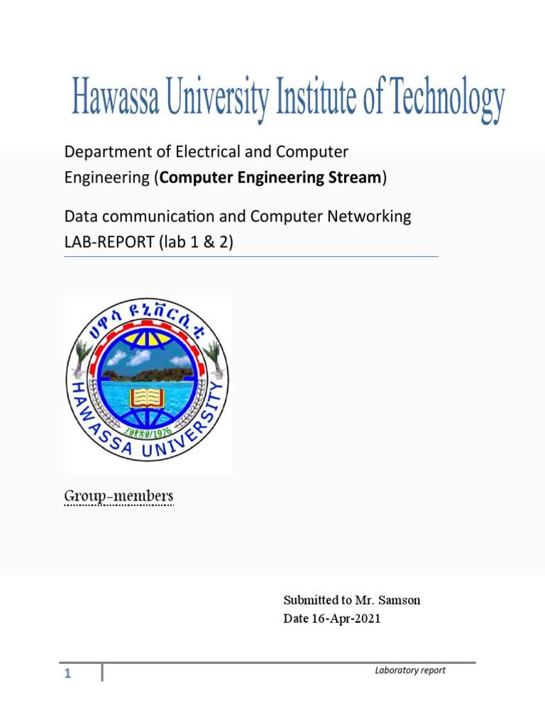 Computernetworking LAB REPORT | PDF | Ip Address | Computer Network