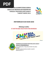 Informasi Dan Kisi Kisi Soal It Software Solution for Bussines Lks Jabar 2021