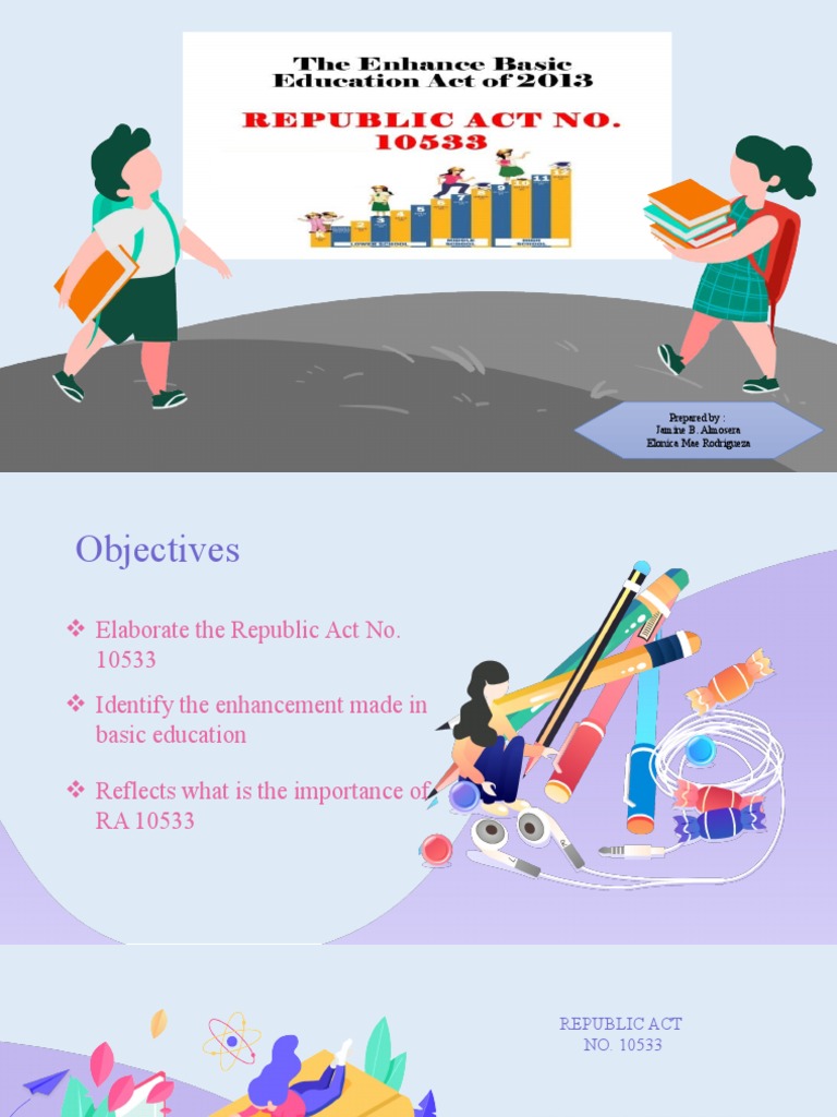Enhanced Basic Education Act Overview | PDF | Curriculum | Secondary ...