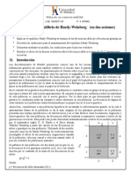 Práctica de Equilibrio de Hardy-Weinberg