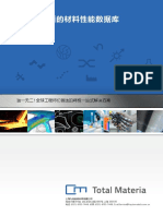 全球最全面的材料性能数据库