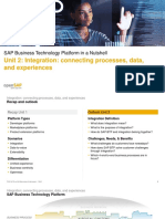 Unit 2: Integration: Connecting Processes, Data, and Experiences