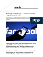 Caso Facebook Multado