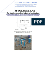 6-High Voltage Lab For Training