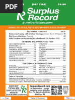 VANCOUVER　　AIbert Frederick　RANGER APRIL 2022 Surplus Record Machinery & Equipment Directory