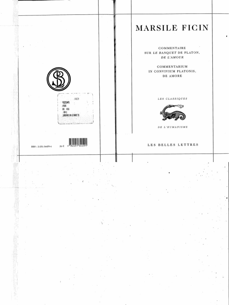 Marcile Ficin | PDF