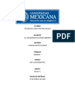 Semana 1 Comunicacion Humana