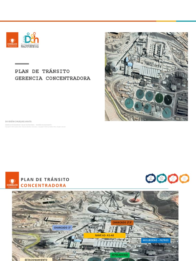 Plan de Tránsito Cocentradora DCH | PDF