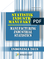 Statistik Industri Manufaktur Indonesia 2019