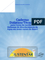 CADERNO SUSTENTAR Gestao de Sistemas Abastecimento de Agua em Areas Rurais