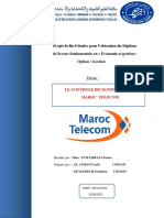 Controle de Gestion Cas Maroc Telecom