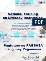 Sesyon 6 - Pagtuturo NG Pagbasa NG May Pag-Unawa