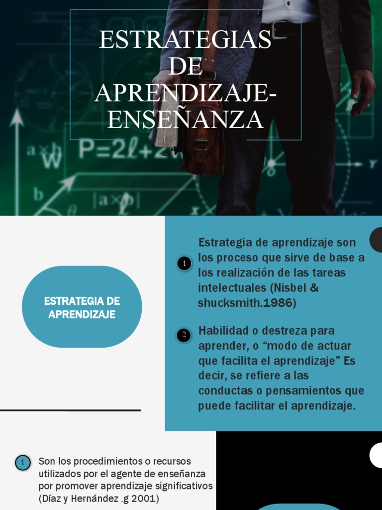 Estrategias de Aprendizaje y Enseñanza | PDF | Aprendizaje | Evaluación