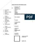 Form Data Diri Yang Sesuai Standar Madrasah