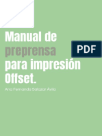 Manual de Preprensa para Impresión Offset.