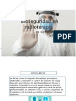 Bioseguridad en Radioterapia