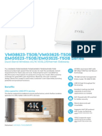 VMG8623-T50B/VMG3625-T50B/ EMG5523-T50B/EMG3525-T50B Series: Dual-Band Wireless AC/N VDSL2/Ethernet Gateway