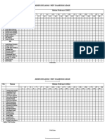 Absen Bulanan Sekolah TPA Dasar