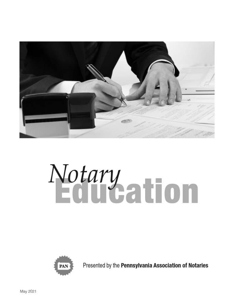 Notary Education Seminar Book RULONA 5 21 PDF Notary Public Plea