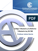 Código Tributario y La Reforma Tributaria Ley #20.780 - Jaime Garcia v3