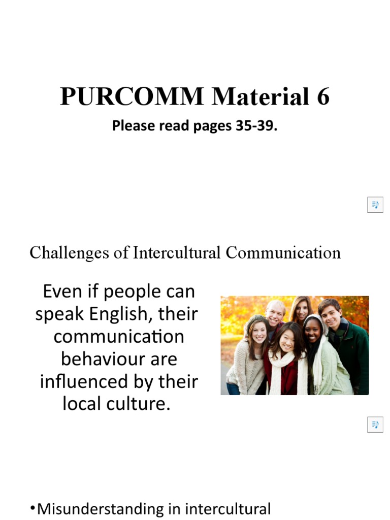 Material 6 For Students | PDF | Nonverbal Communication | Cross ...