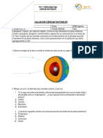 Evaluacion Ciencias Naturales 7° 2019