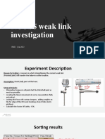 RCUSS Weak Link Investigation: R&D - Jan 2022