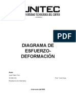 Diagrama de Esfuerzo-Deformación