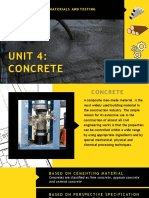 Ce8:Construction Materials Andtesting: Unit 4: Concrete