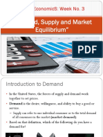 Week No. 3 Demand & Supply Part-1