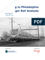 PennDOT Study - Reading-Philadelphia Rail Study - Final Report