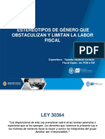 Estereotipos de Género y Labor Fiscal