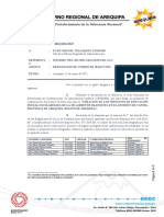 Informe de Conformacion de Comite - Almacén Del Coer