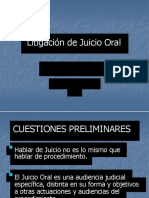 Litigación Oral