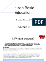 Kaizen Basic Education: Created On February 2011