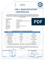 Econ Premium Fe-Test Certificate Iso 15848-1 Co1 - Co3 and Ta-Luft-Rt