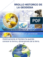 Historia y evolución de la geodesia