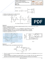 Serie2 - TD - Electronique - Analogique X