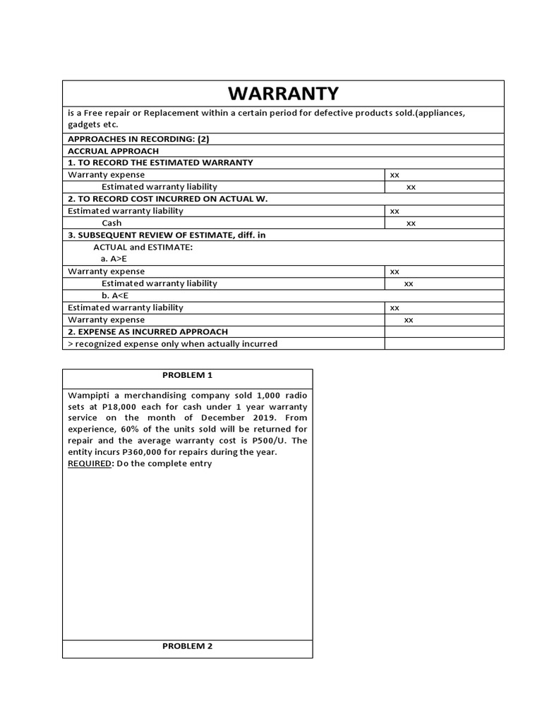 Warranty 3 PDF
