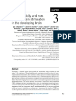 Neuroplasticity and Non-Invasive Brain Stimulation in The Developing Brain