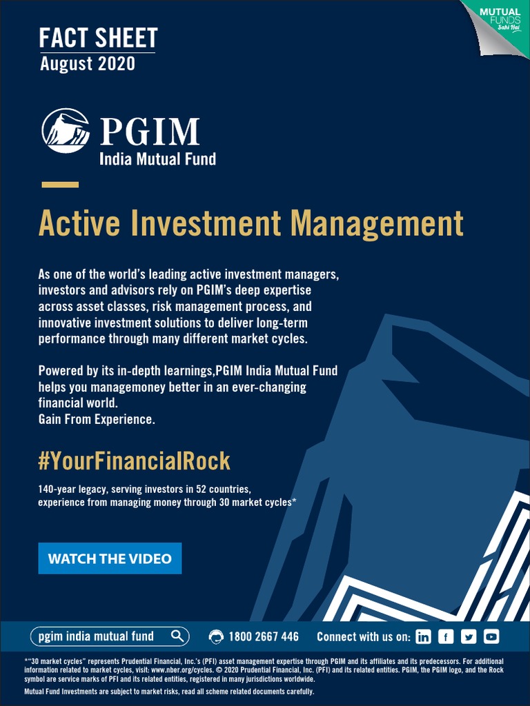 Pgim India Asset Managers PVT Limited | PDF | Inflation | Bonds (Finance)