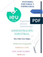 Administracion Industrial Tarea 1