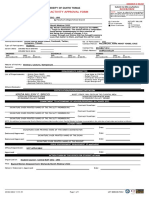 Student Activity Approval Form: University of Santo Tomas