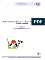 Embedded Linux Kernel and Driver Development Training Lab Book