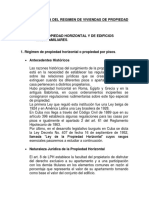 Adicion Al Tema Del Regimen de Viviendas de Propiedad Personal