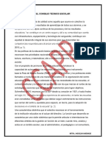 ¿Consejos Técnicos o Comunidades de Práctica. El Consejo Técnico Escolar