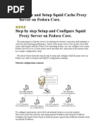 Download Configure and Setup Squid Cache Proxy Server on Fedora Core by jbon SN56463815 doc pdf
