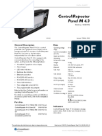 Control-Repeater Panel M 4.3 - I0 - EN - 2018 - H