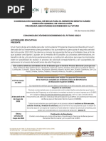 comunicado jovenes escribOf. Cir. CNBBBJ-DGV-037-2022 Comunicado_JEF 20220302. VD (4)